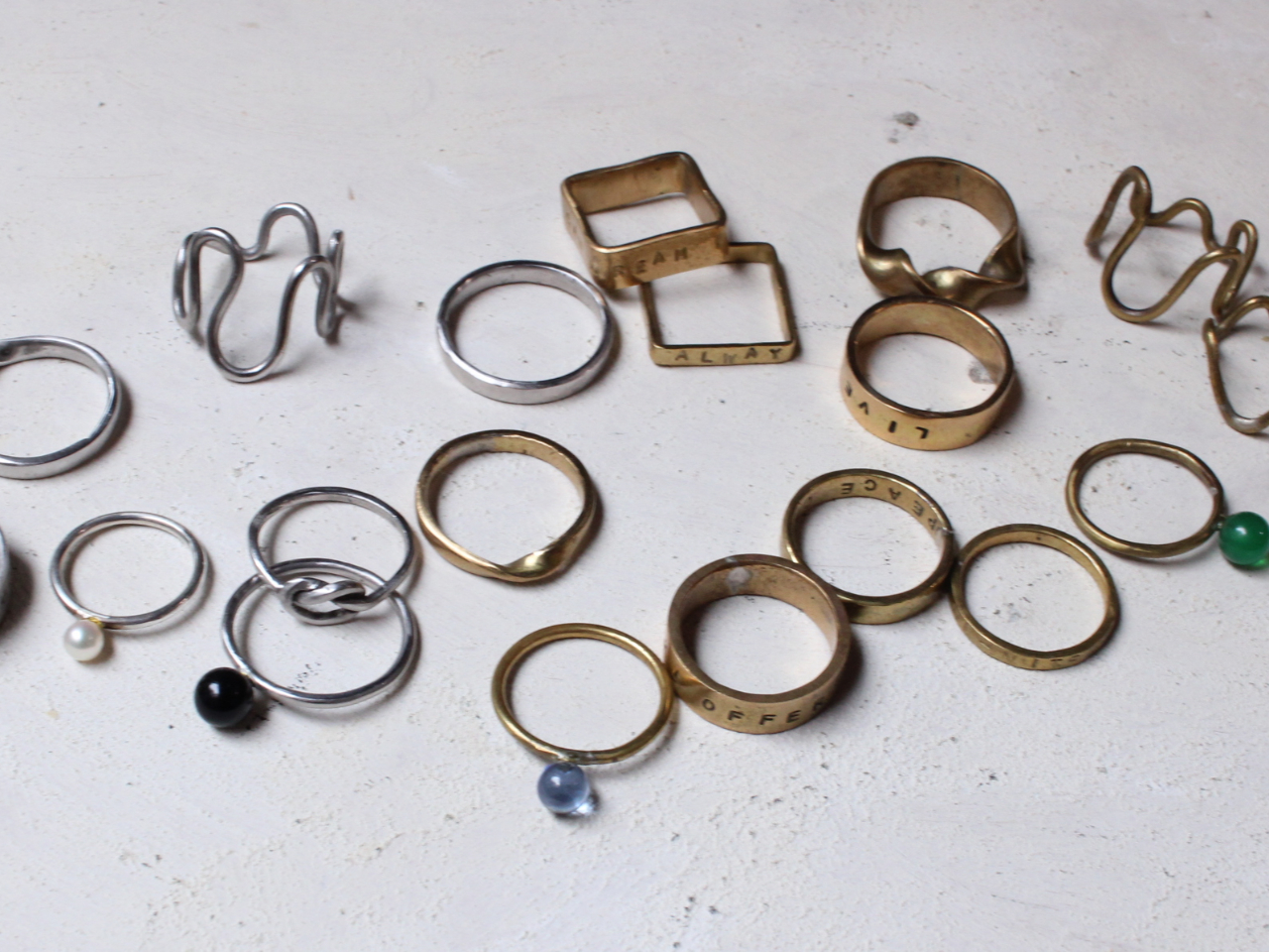 様々なリングの制作が出来るのが魅力的♪