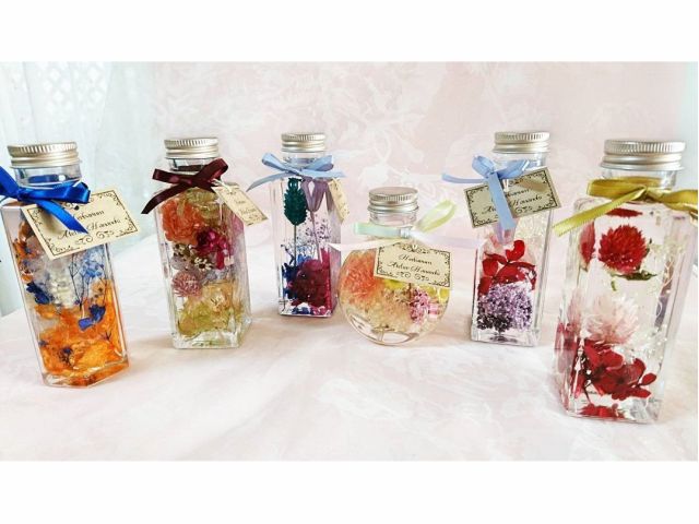 ハーバリウム作り体験 花や緑の美しい花材を可愛く瓶詰め 女性 お友達 ファミリーにオススメ Atelier花ノ樹 じゃらん遊び体験 ハーバリウム作り体験 花や緑の美しい花材を可愛く瓶詰め 女性 お友達 ファミリーにオススメ Atelier花ノ樹 じゃらん遊び体験