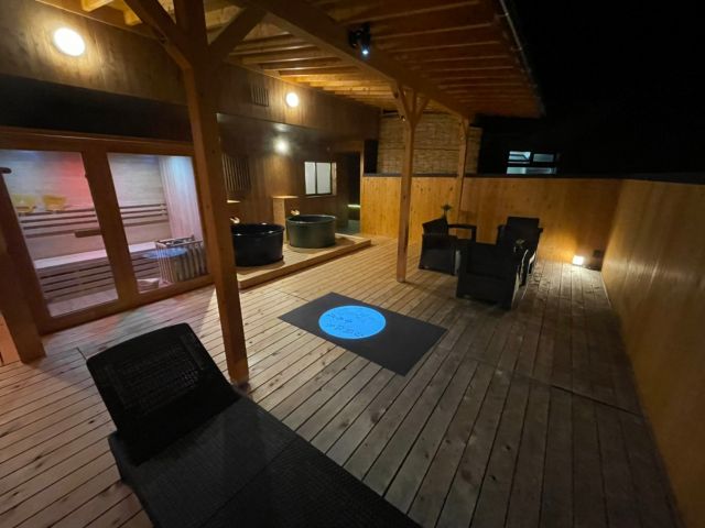 露店スペース   空庵   夜の様子