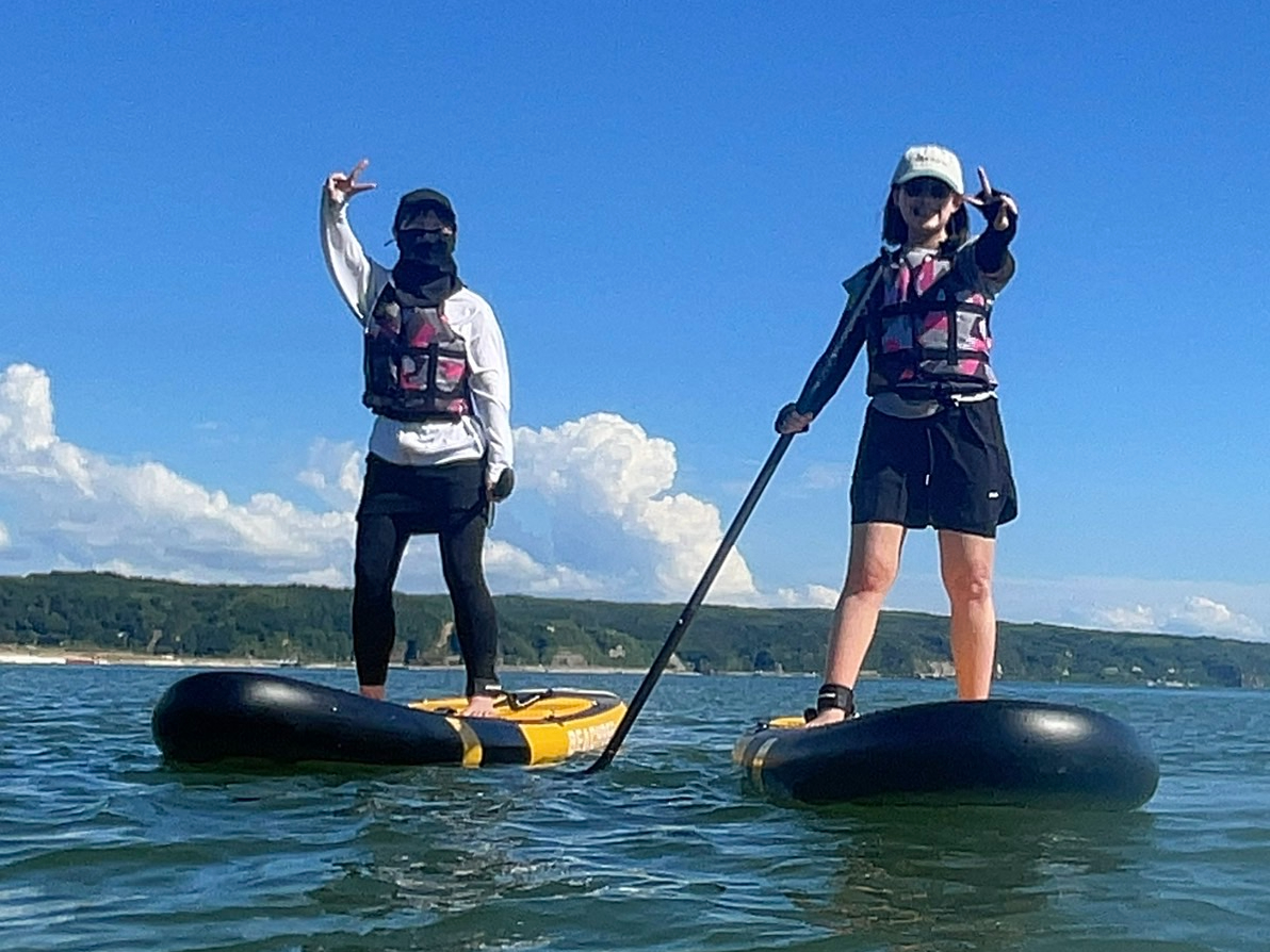 【石川県・増穂浦海岸】初心者も安心!ガイドと楽しむSUP体験♪
