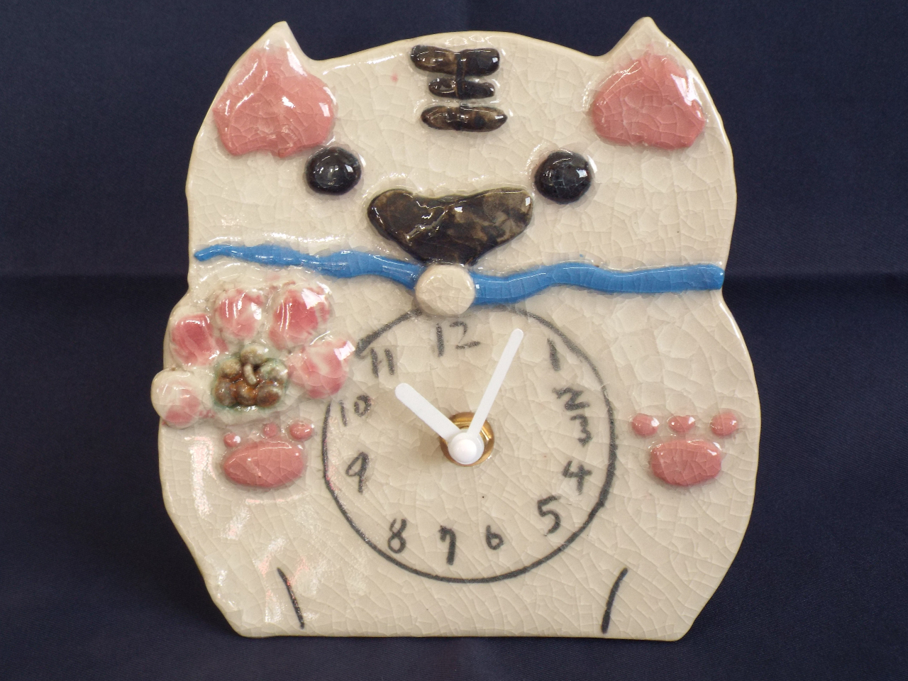 弟が中学2年生の時に作成した置物 陶芸 オリジナル 弟が中学2年生の時に作成した置物 陶芸 オリジナル