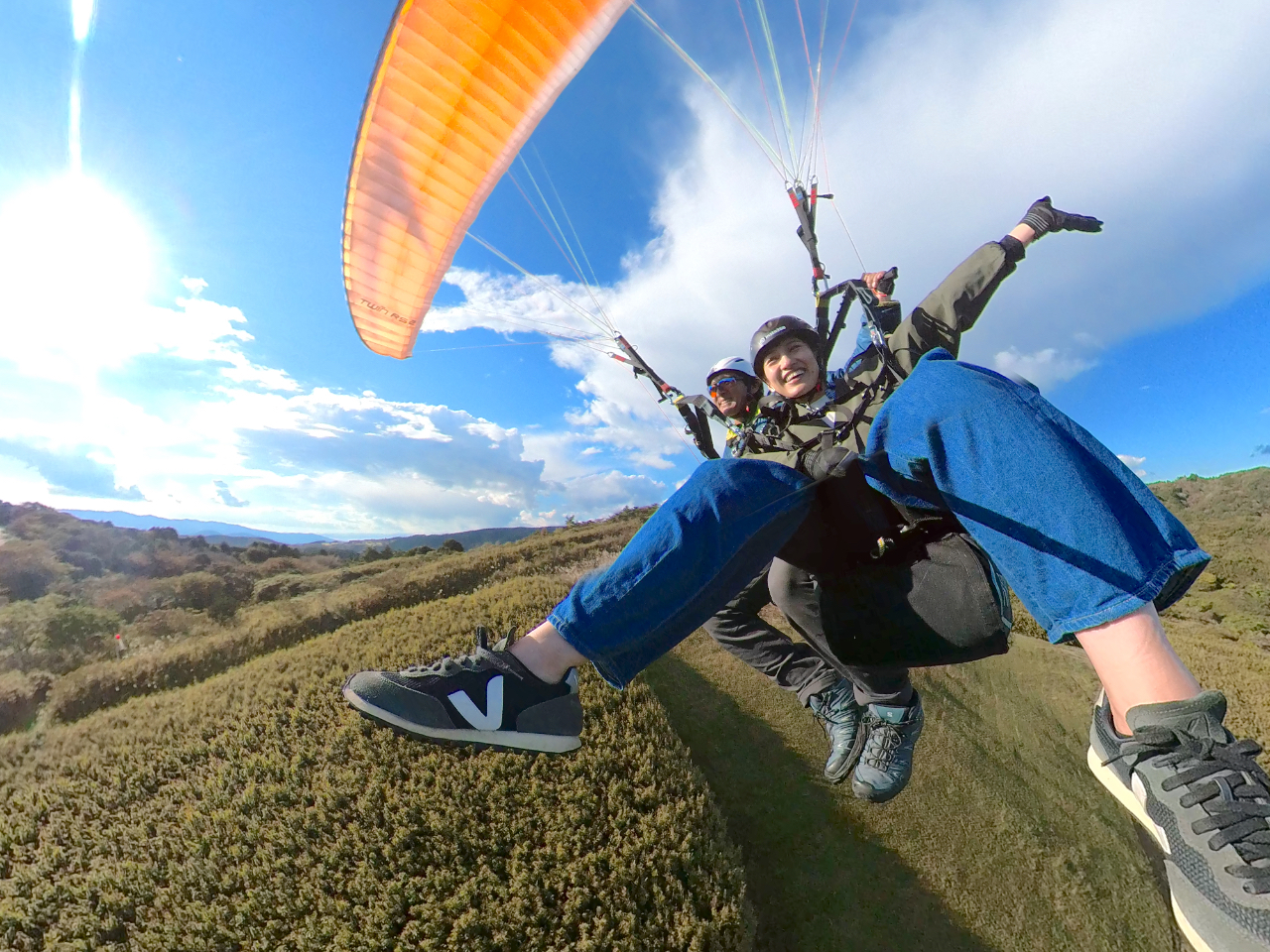 オーシャンビューフライト!《静岡・伊豆》平日1,000円割引!大空を満喫パラグラ...