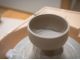 轆轤で成形直後の作品