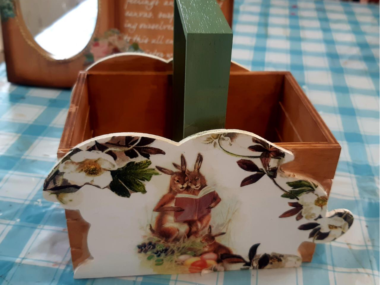 デコパージュ体験】選べる3つの作品！＜壁掛け＞＜小物入れ