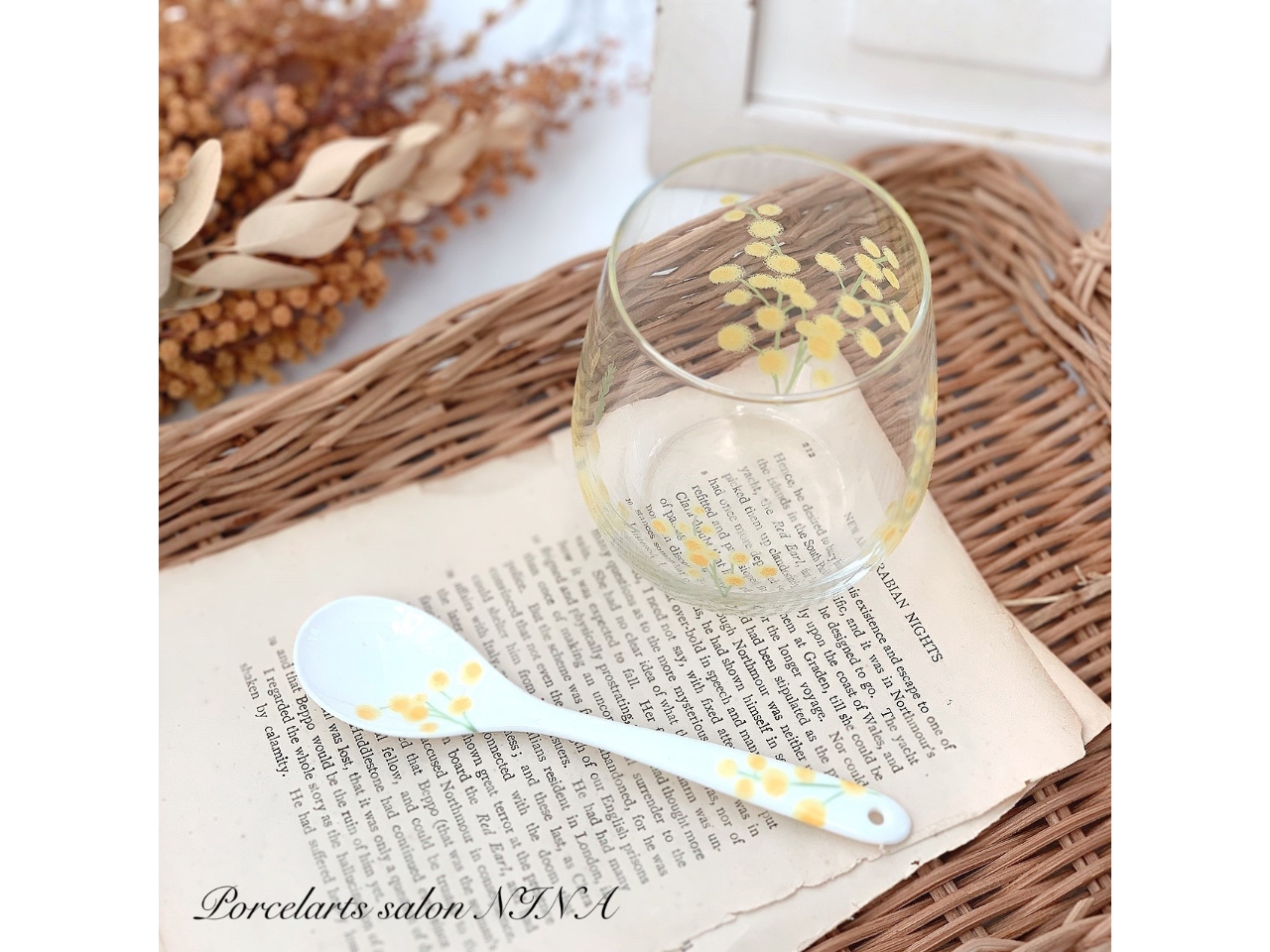 *初心者大歓迎*ポーセラーツ体験~あなただけの可愛いオリジナルペアグラスが作れる...