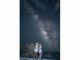 ご家族で満点の星空と天の川で記念写真