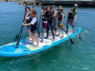 みんなで漕ぎます