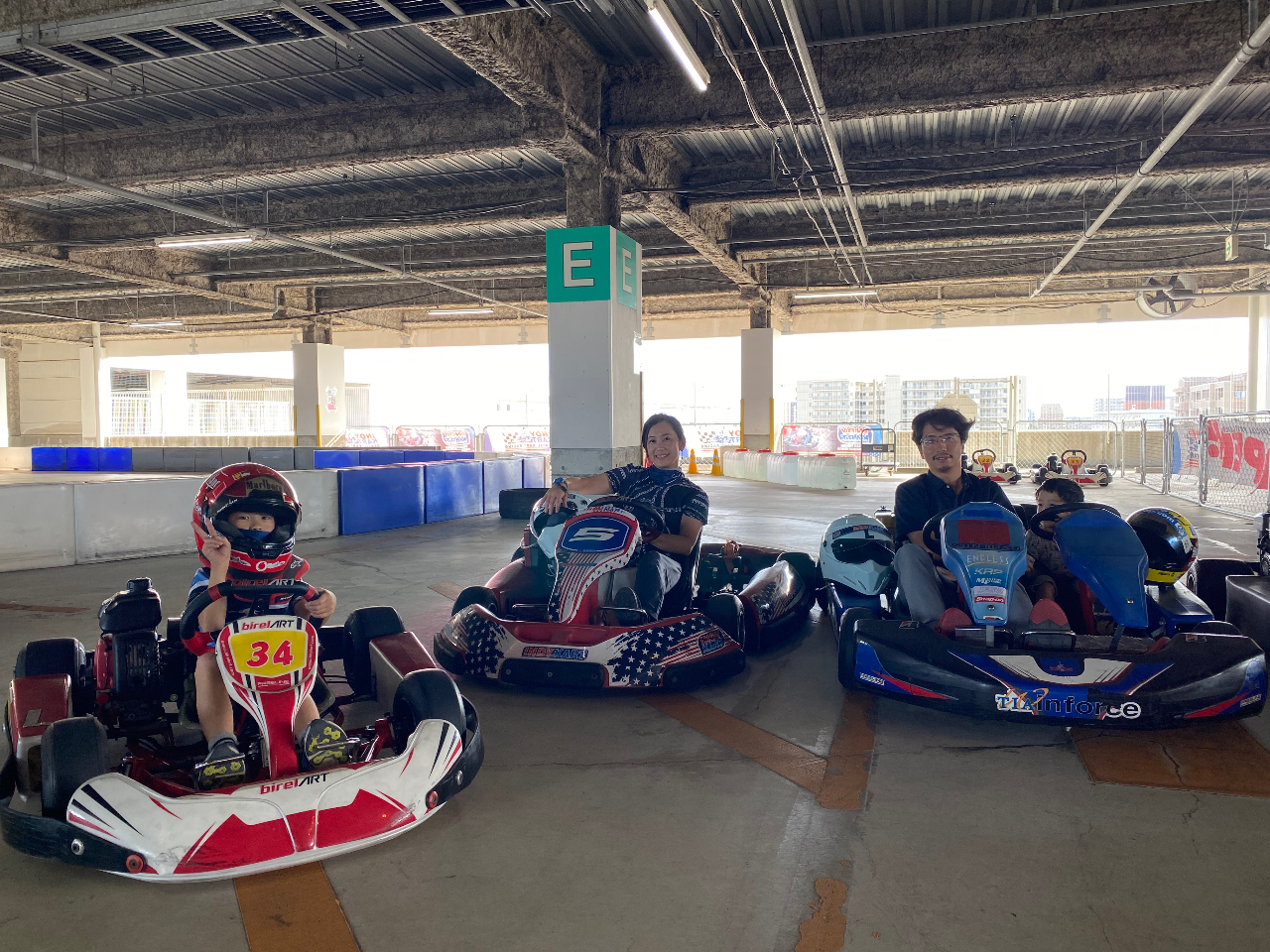 親子でレースも!!