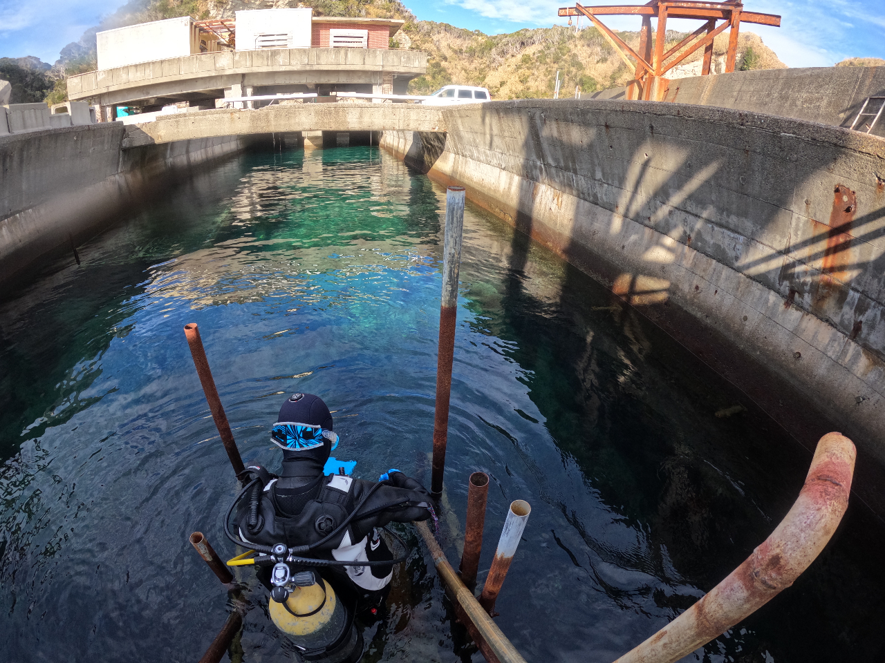 楽々!階段からのエントリー