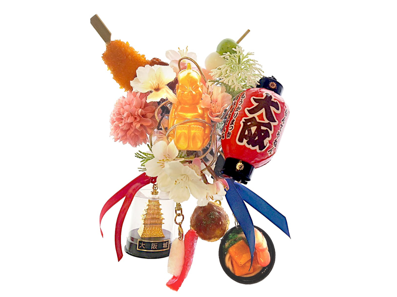 【参考作品】大阪らしいパーツを使用してオリジナルデコレーション作り♪