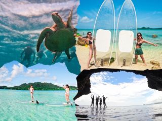 【石垣島の人気ツアーを1日で遊び尽くせる大人気プラン!】これ1つでぜんぶOK!送迎・機材・写真付きのオールインワンツアー!