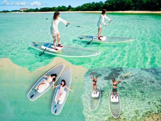 透明で透き通った石垣島の海にはクリアサップが相性抜群!