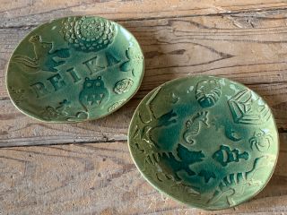 【皿(鉢)】うつわコース お皿の完成イメージです。選べる釉薬の色は時期によって異なります。写真の色をお選び出来ないことがありますので予めご了承ください。