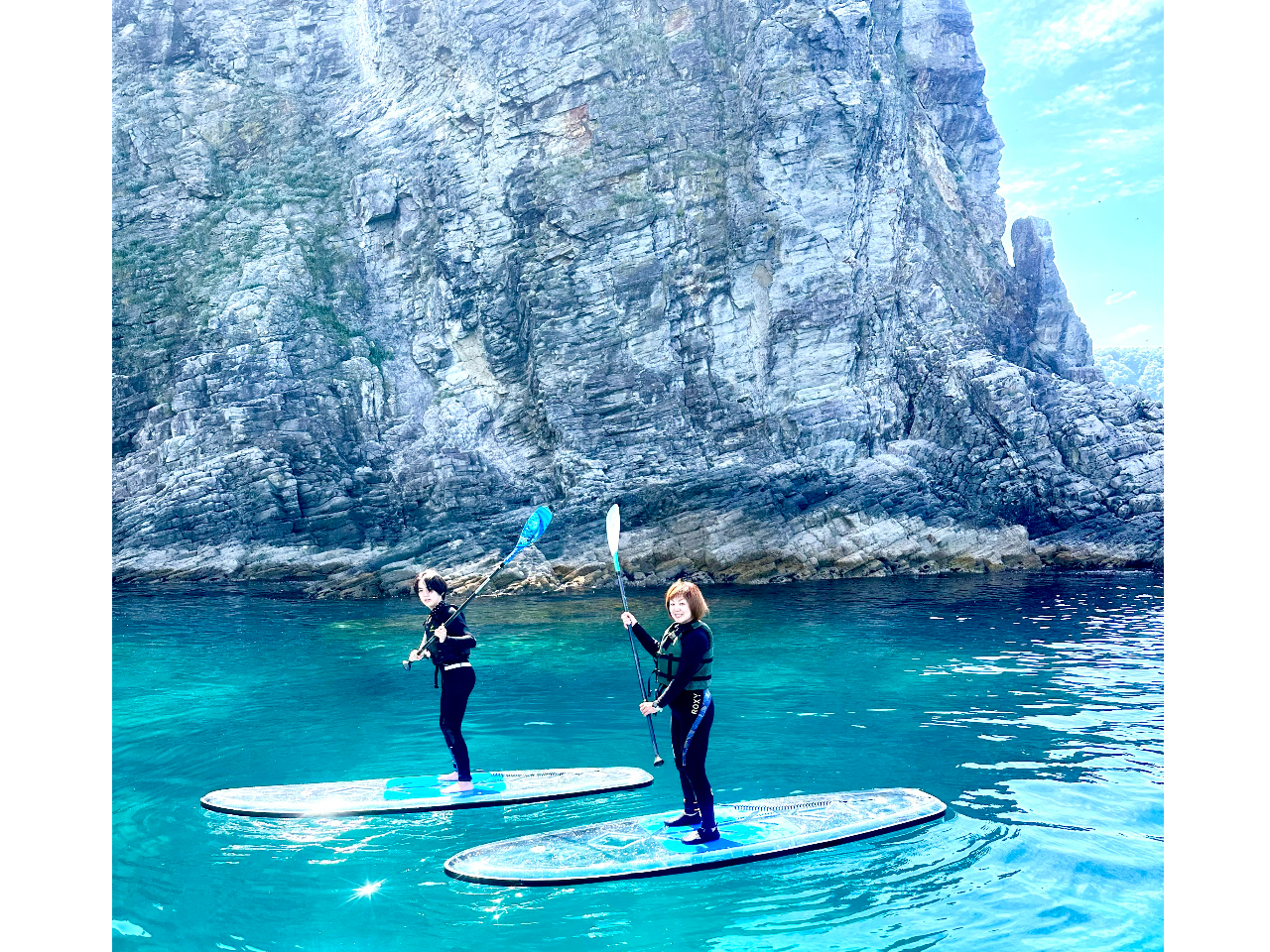 北海道・小樽・積丹・余市】積丹ブルー・クリアSUPで青の洞窟を探検