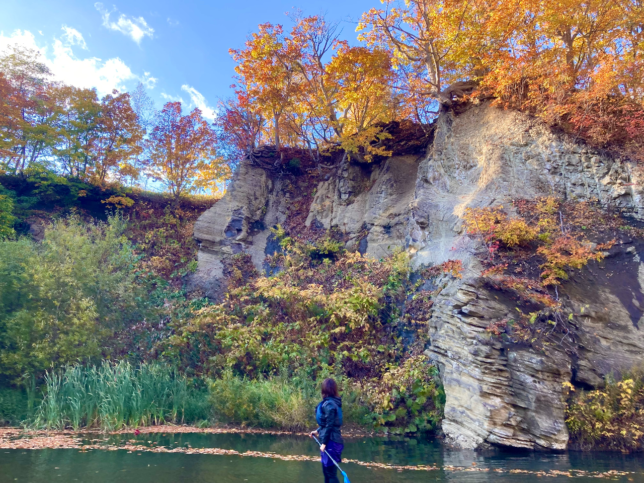 定山渓の渓谷は本当に美しいのです!