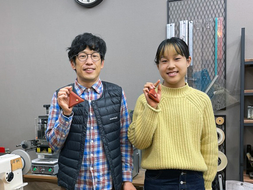 体験されたお客様です。綺麗に完成されました。