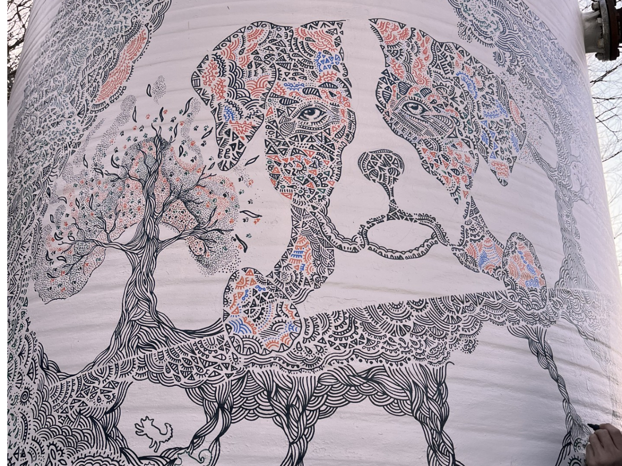 fUCi[ɂEH[A[gBnAARƁAbZ[W߂ꂽAveBp̃V{I݁