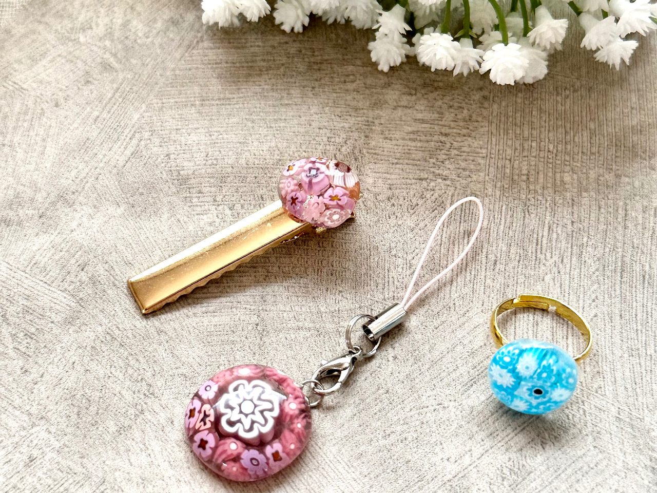 ヘアピン・キーホルダー・リング