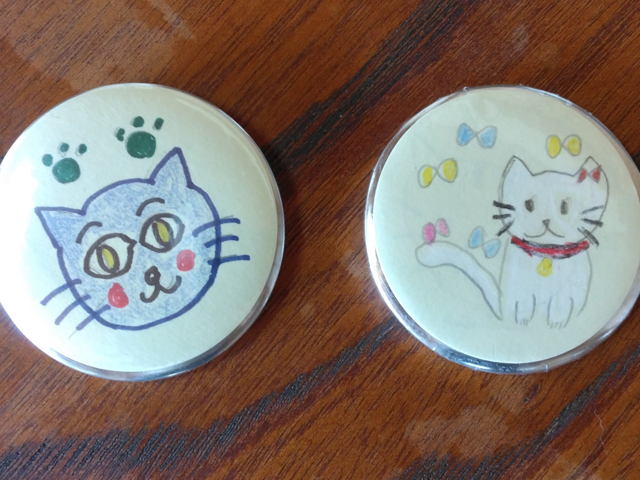 缶バッジにしてお渡しします=^_^=