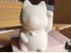 招き猫は右手上げ、左手上げ、両手上げの三種類の中からお選びいただけます。