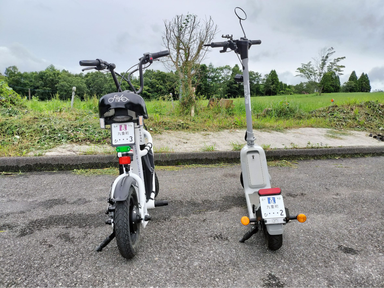 大分県九重町】特定小型原付（16歳、無免許可能）に乗ってやまなみ