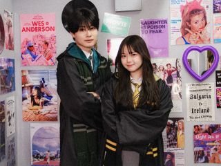 韓国制服×魔法学校のセットは盛れると人気です!