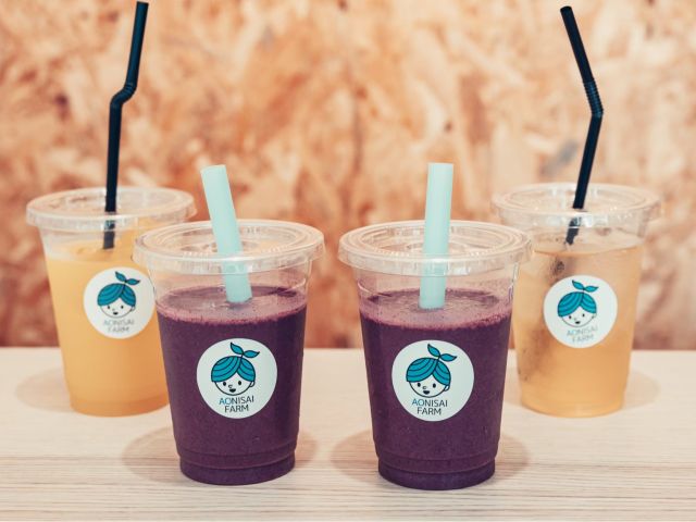 特製デザート(ブルーベリードリンク or アイス)をご提供♪