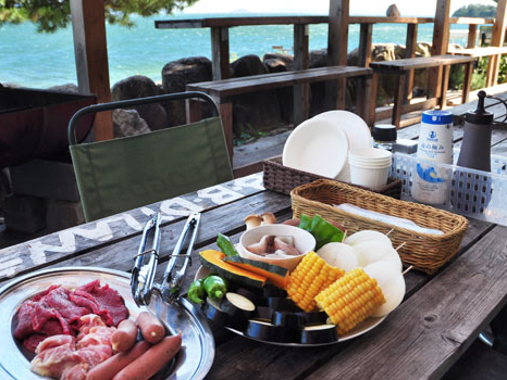 タープ席H《食材持ち込みBBQプラン/3～6名で楽しめる＜タープ席