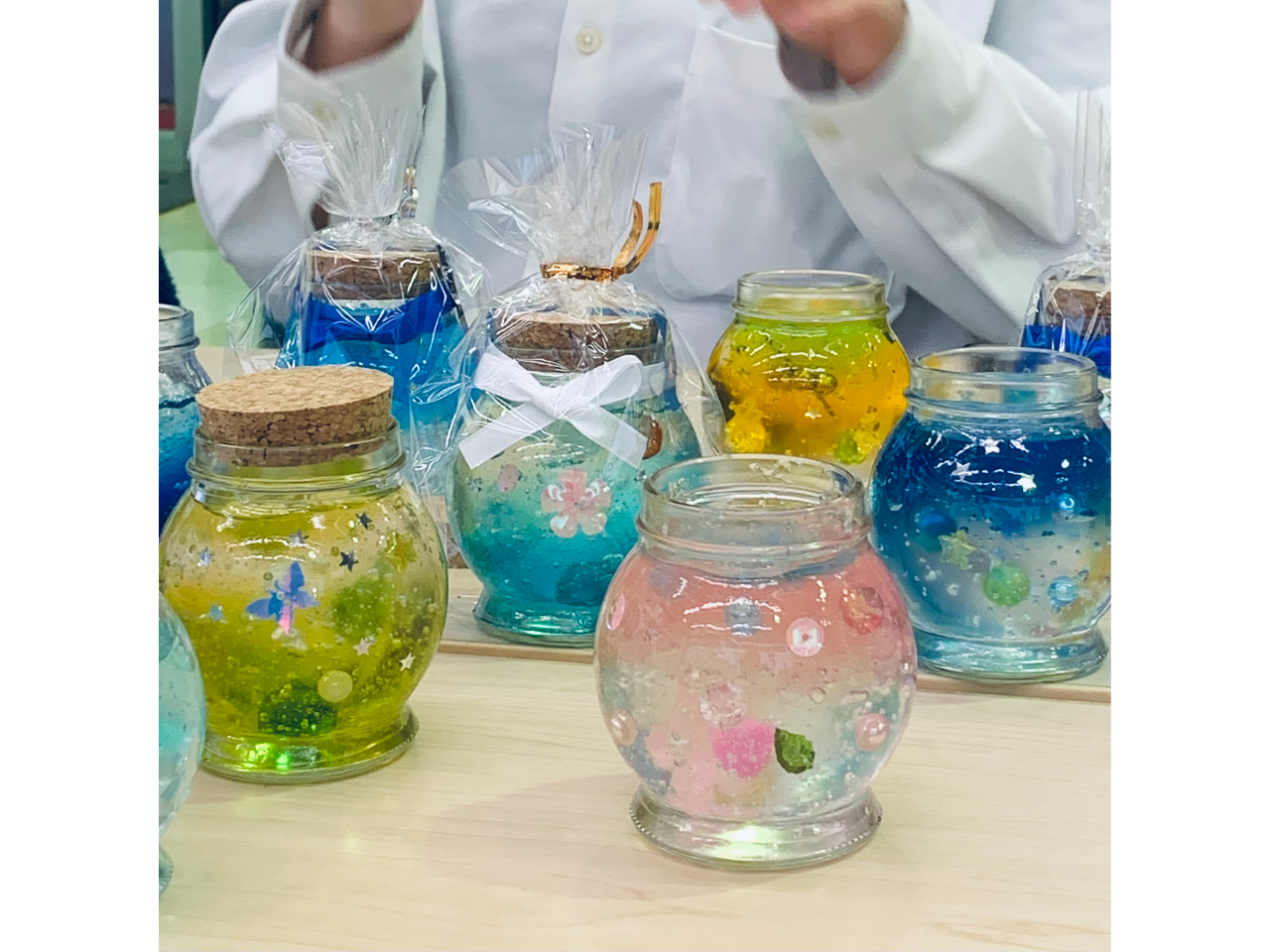 【気軽にアロマ体験!ジェルコロン作り】お部屋で深呼吸したいナチュラルな香りです。...