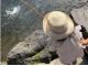 小さいお子様も竿を持ち魚を釣り上げられます♪