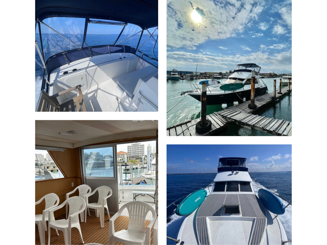 広々自社船で 快適空間