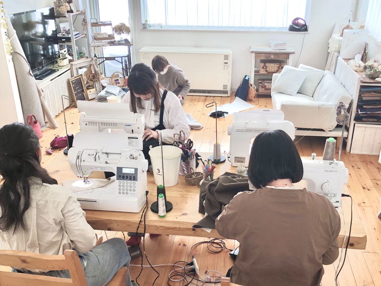 【北海道・旭川市】ジュブレのチクチク教室♪《おとなチクチク》