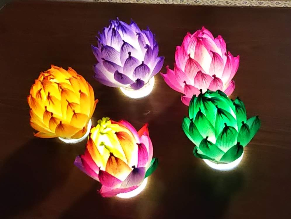 10/4【蓮紙ランプ制作体験＊50分間＊】光明寺《カップル、ファミリー