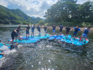 最大15名さまでのSUP体験!