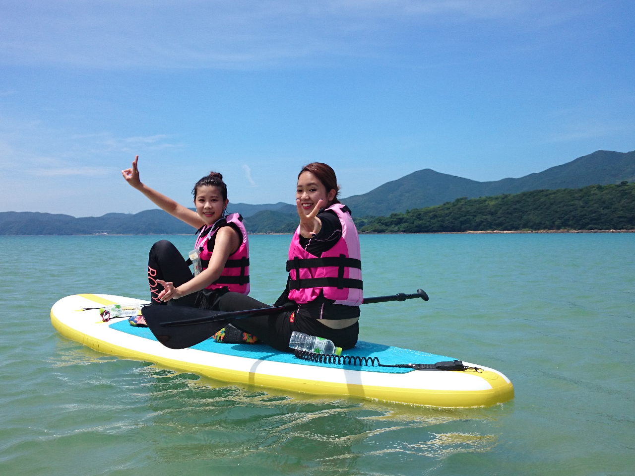 友達やカップルとの2人乗りもOK!