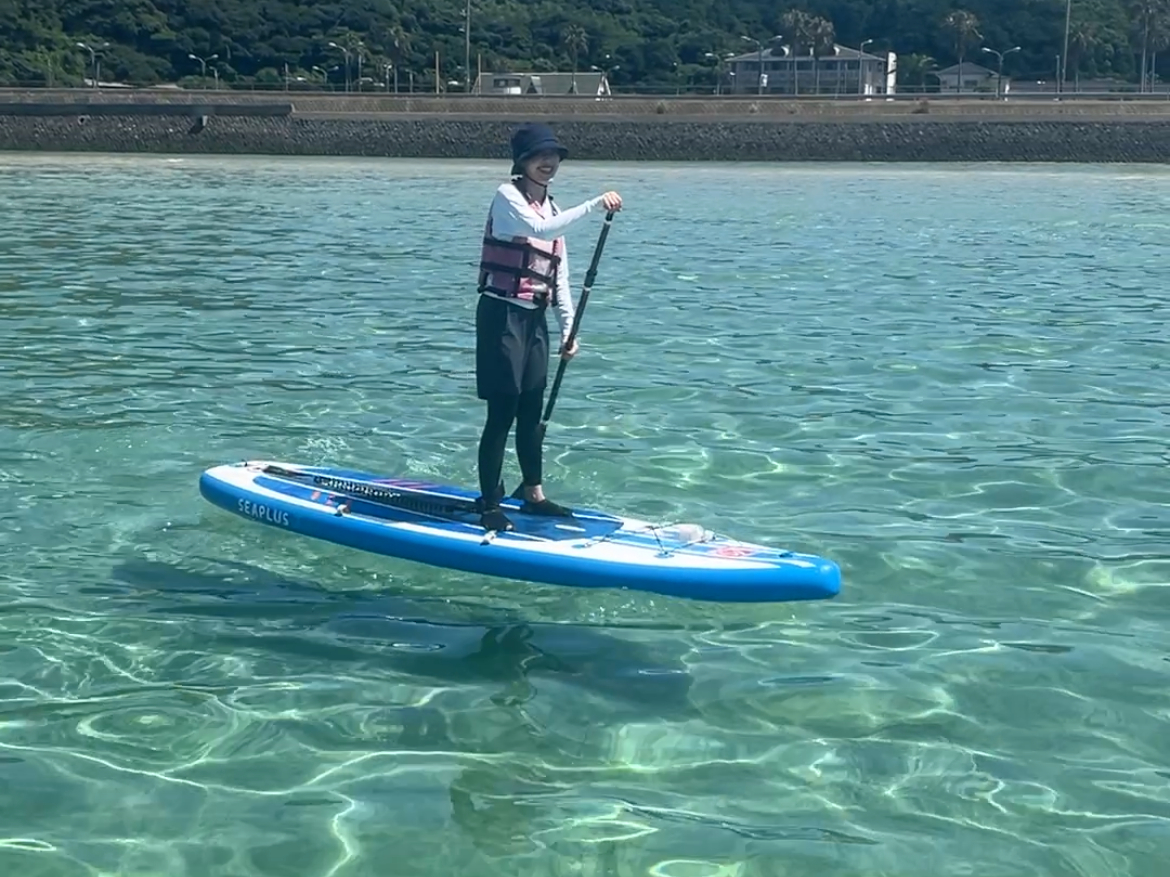 五島・SUP体験60分｜未経験者OK＆ガイド同行で安心！人気の海