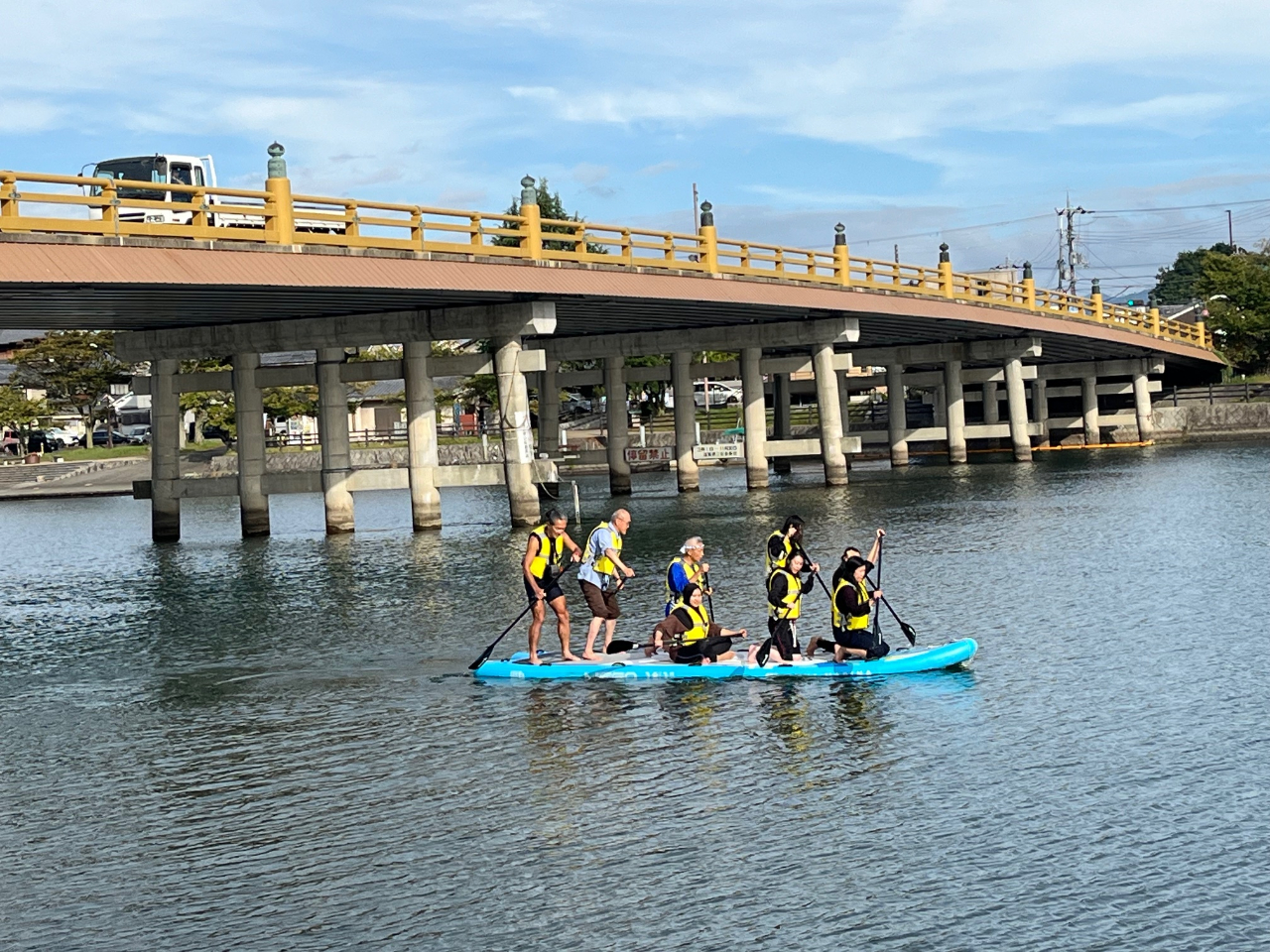 琵琶湖・BIGSUP体験】家族・友達とビッグSUPで琵琶湖を満喫しよう