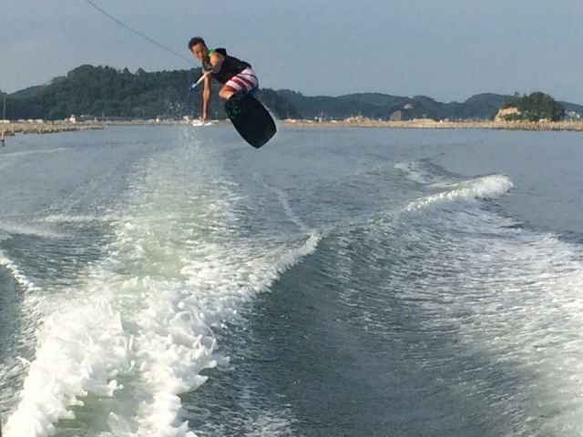 上手になれば、こんなに高いジャンプも(^^)