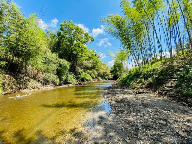 小糸川は茶水と言われ、温泉成分が少し含まれています。