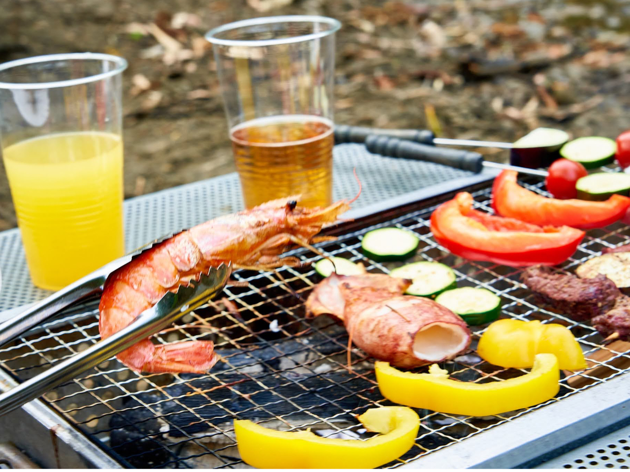 ■片付け不要、食材のみでOK■ 自然の中でBBQらくらくパック☆ファミリーにもお...