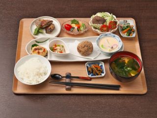 おだいどこ野幸では、旬の地元野菜を使った体に優しいランチが食べられます。