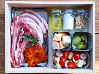 BBQ box ベーシック(イメージ/2人前)