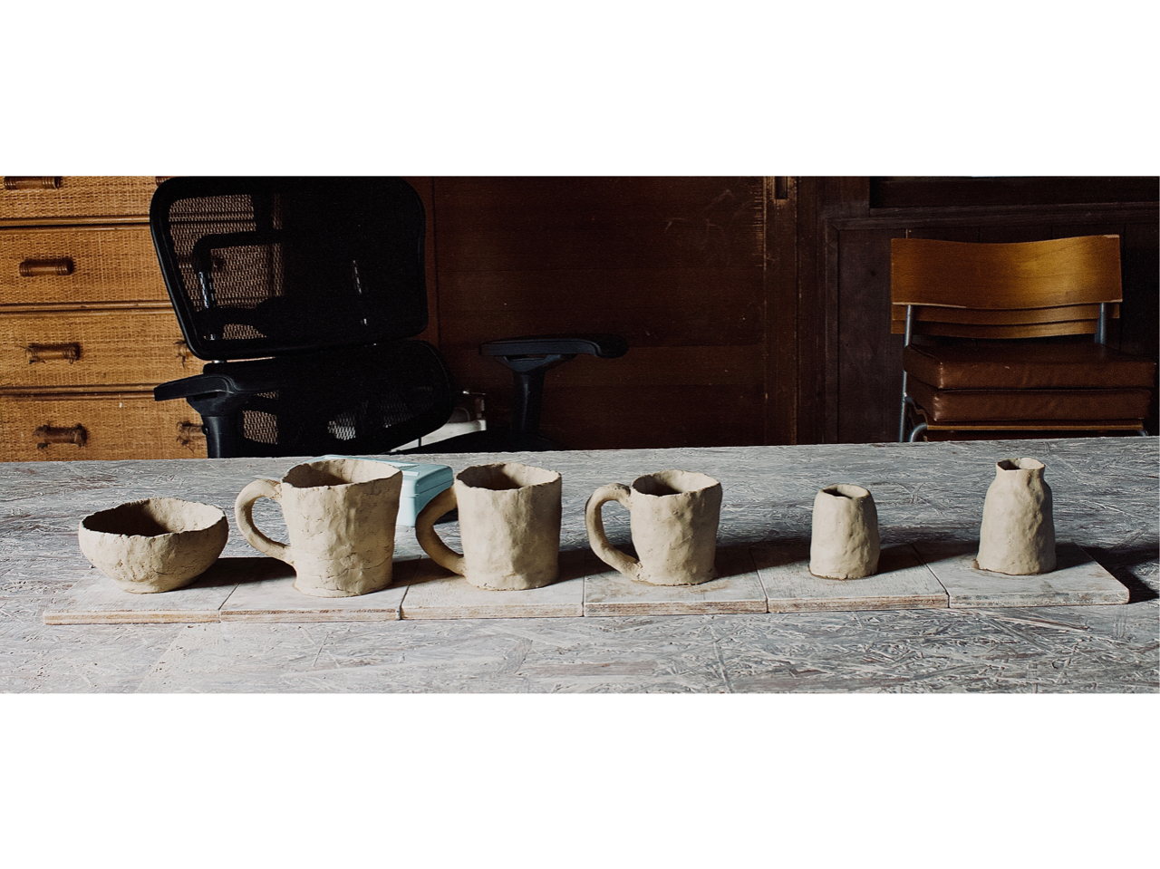 あたたかみのあるマグカップもつくれます。