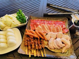 【当プラン対象:BBQ】ビーチで食べるBBQはロケーションも抜群で最高です♪※4人前の目安です