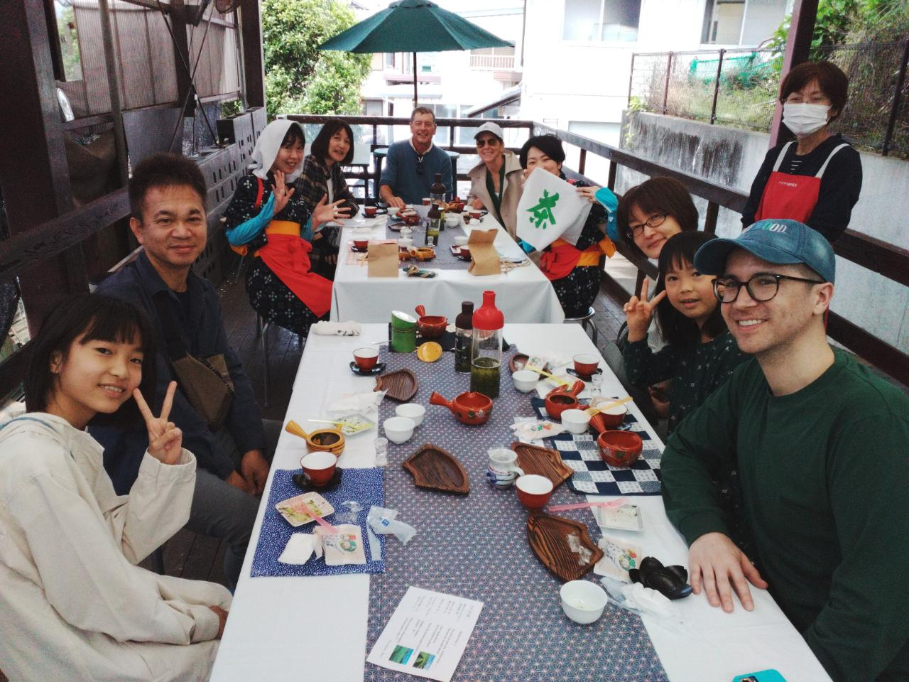 「みんなで仲良くいただきました」