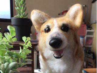 オーダーでお作りしたコーギー