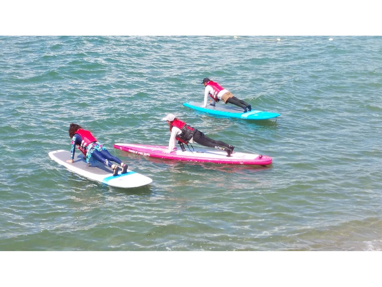 じゃらん限定】SUPヨガ体験！海の状態に合わせてシークレットな