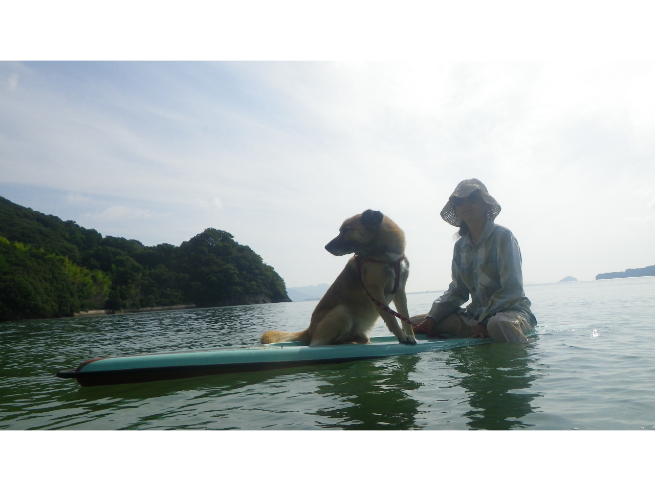 瀬戸内海の湾内は波が立つことが少ないです。