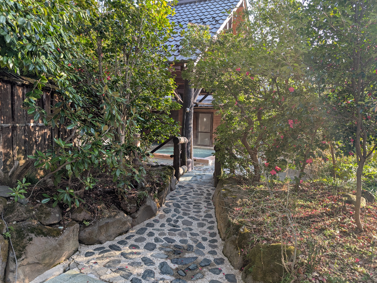 大自然に囲まれたロケーション