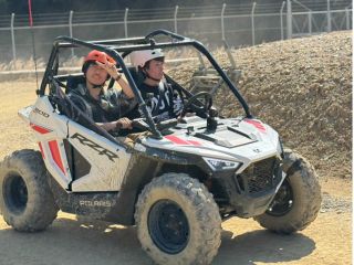 小型車両で行く2人乗りスリル満点BUGGY!あ・・・泥はねするかも(汗